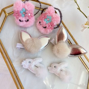 Робота Набір з зайчиками заколки 6