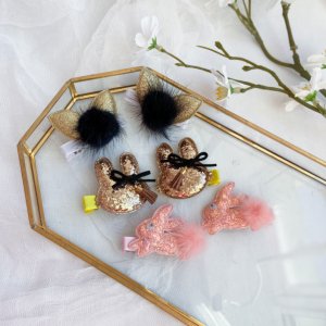 Робота Набір з зайчиками заколки 9