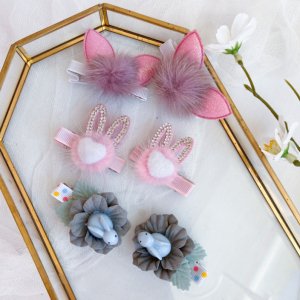 Робота Набір з зайчиками заколки 10