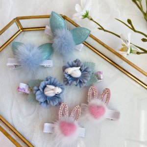 Робота Набір з зайчиками заколки 13