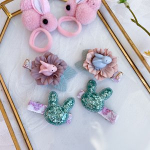 Робота Набір з зайчиками заколки 15