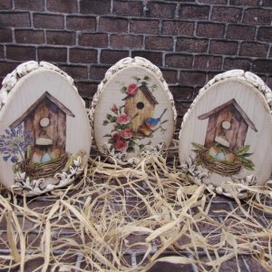 Работа Пасхальный декор, яйцо