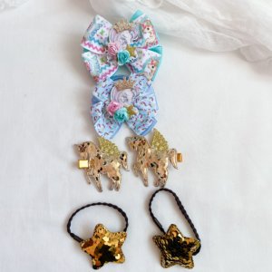 Робота Набір з єдиророгами і зірками резинки 3