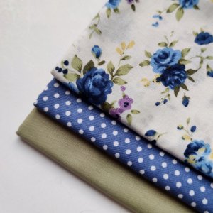 Работа Набор натуральных тканей для рукоделия