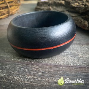 Работа Деревянный браслет красное золото