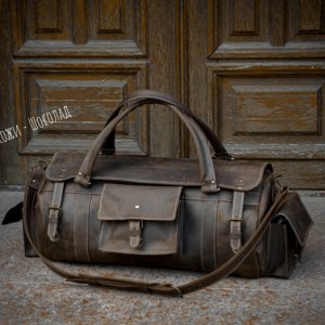 Работа Большая спортивная мужская сумка. Дорожая сумка 