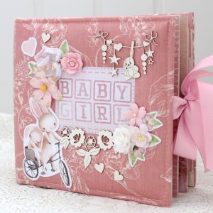 Работа Скрап альбом ручной работы для девочки
