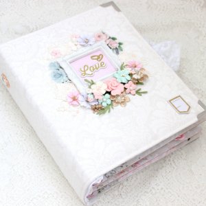 Работа Большой свадебный альбом ручной работы