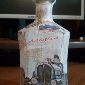 Работа Бутылка для мужчин