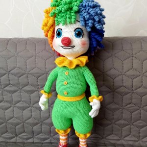 Работа Игрушка Веселый Клоун