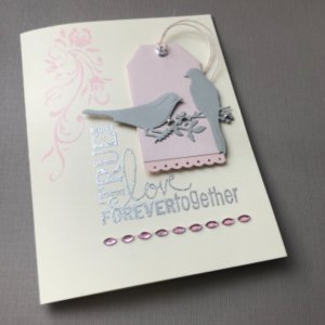 Работа Свадебная открытка