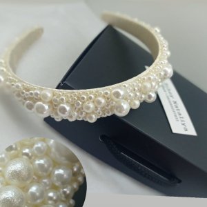 Работа Обруч с хлопковый жемчужин