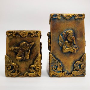 Работа Декоративный набор подсвечников "Ангелы" 03dec