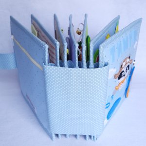 Работа Игрушка книжка из фетра. С именем на обложке. 