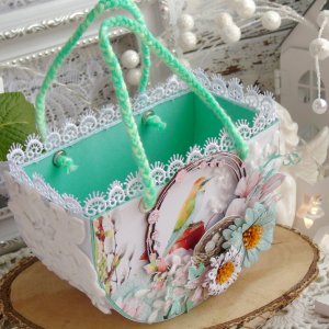 Работа Корзинка на Пасху