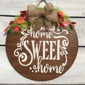 Работа Декор в прихожую Home Sweet Home