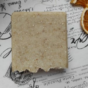 Работа Мыло-скраб с овсяными хлопьями