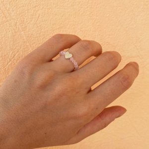 Работа Колечко с сердцем