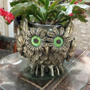 Робота Квітковий горщик Совушка