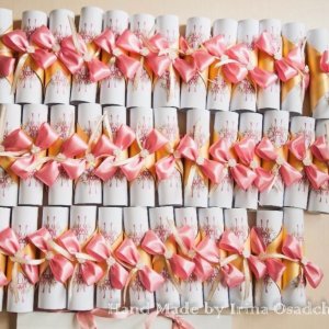 Работа Приглашение на свадьбу в тубусе