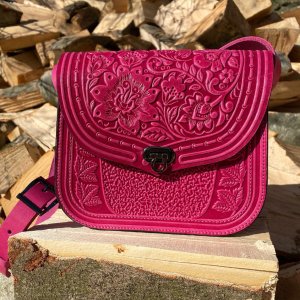 Робота Шкіряна сумка "Розмай"