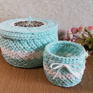 Робота Набір кошиків "М'ятний пломбір"