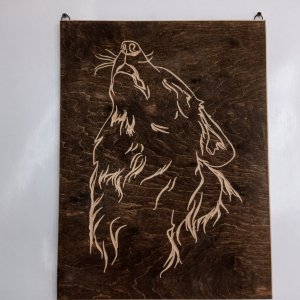 Работа Декоративное панно "Тоска"