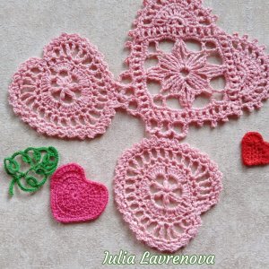 Робота Серветка "Три серця"