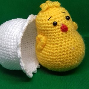 Работа ЦЫПЛЕНОК пасхальный. ЦЫПЛЕНОК Пасхи.