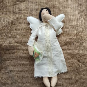 Работа Сонный ангел тильда Данил