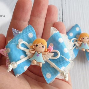 Робота Гумка / бант для волосся для дівчаток на перші хвостики