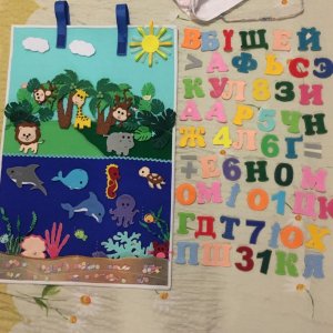 Работа Развивающий коврик