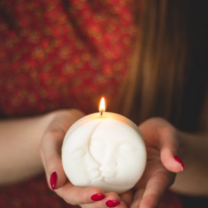 Работа Свеча из соевого воска