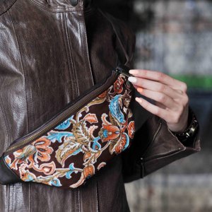 Робота Бананка Кроссбоді В Бохо Стилі З Квітами