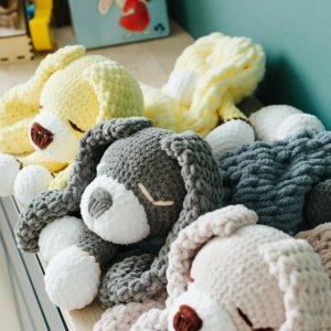 Работа Пижамницы Зайка (Хранитель пижамы), игрушка для сна.