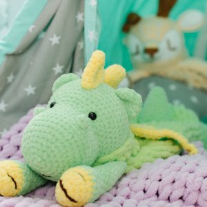 Работа Пижамницы Дракон (Хранитель пижамы), игрушка для сна.