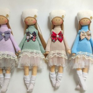 Робота Лялька тильда, текстильні ляльки