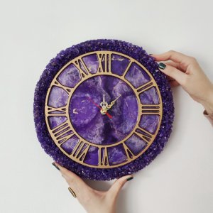 Робота Інтер'єрний годинник Аметист