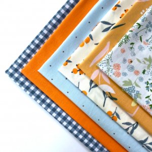 Работа Набор тканей для рукоделия, отрезы хлопка 50х40