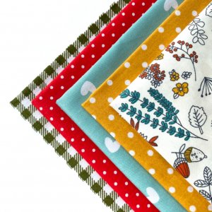 Работа Набор тканей, ткани для рукоделия, отрезы 50х40