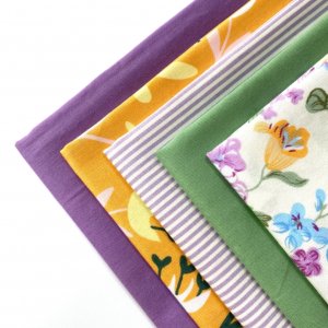 Работа Набор отрезов, ткани для рукоделия