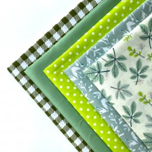 Работа Набор тканей для рукоделия, отрезы хлопка 50х40