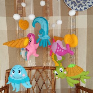 Робота Дитячий мобіль 'Морські мешканці'