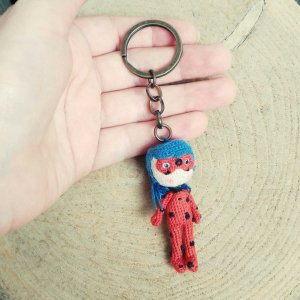 Работа Брелок Леди Баг на рюкзак сумку ключи