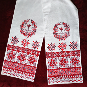 Робота Весільний вишитий рушник