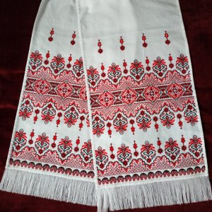 Робота Весільний вишитий рушник, рушник на ікони, рушник під ноги