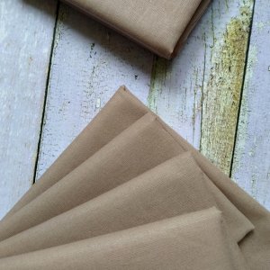 Работа Ткань хлопок капучино