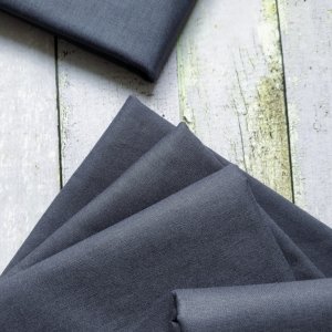 Работа Ткань хлопок для рукоделия ретро-синий