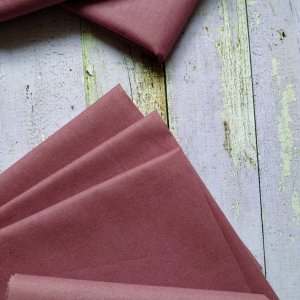 Работа Ткань хлопок для рукоделия темная роза