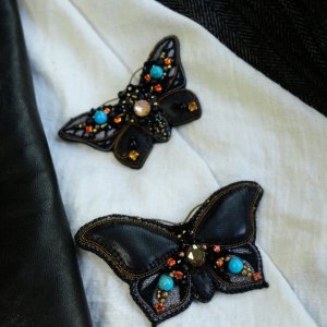 Работа Брошь "Феерический бабочка"